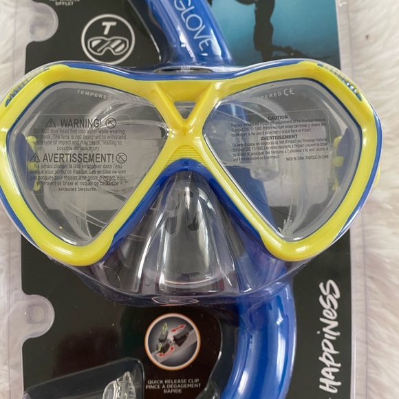 NWT Body Glove Mask, Snorkel Set - 2 Piece (For Kids) - Picture 2 of 5